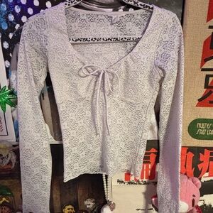 Urban Outfitters laced long sleeve
